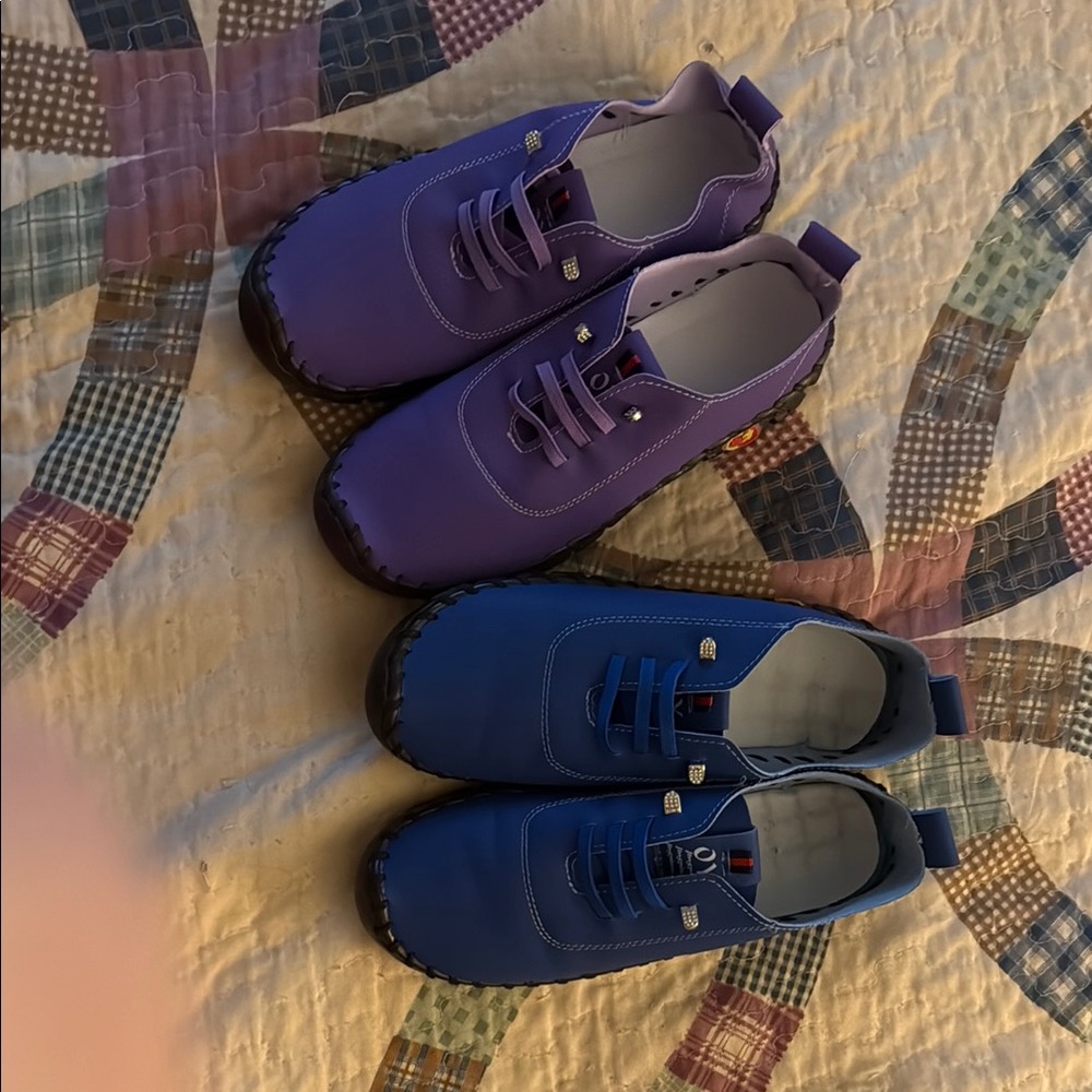 Womens Purple and Blue Flats. Make an offer on 1 pair!